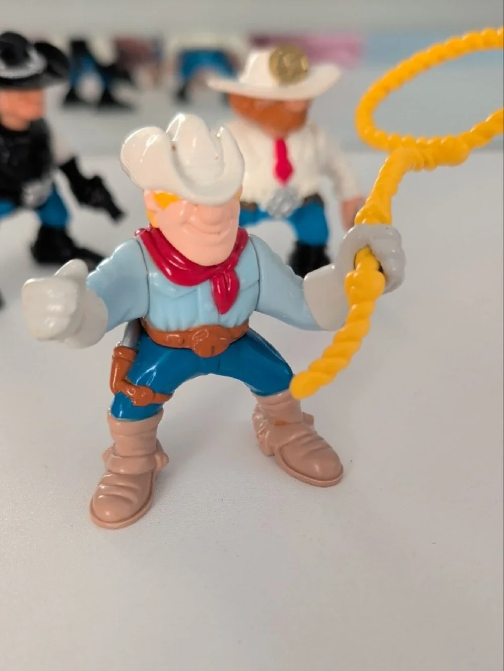 Fisher Price Great Adventures Cow Cowboy Action Figure Vintage '96